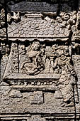 Candi Panataran - Main Temple. Ramayana relief. 